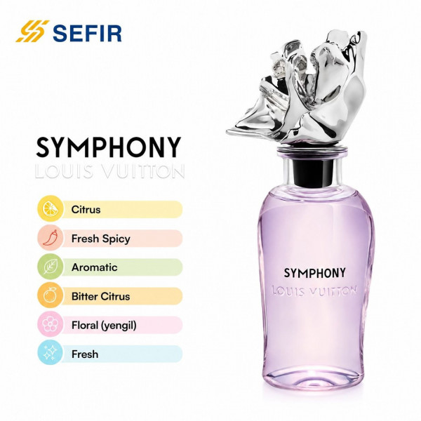 Louis Vuitton Symphony 100 ml Erkaklar va ayollar uchun + 5x original toplam.